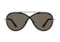 Preview: Tom Ford Rickie FT1007 01A Damen Sonnenbrille