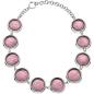 Preview: Calvin Klein Charisma Necklace Silver Pink 45 cm