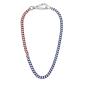 Mobile Preview: Calvin Klein Jeans Necklace Silver Blue Red