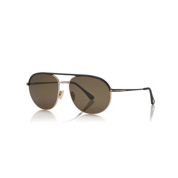 Tom Ford Gio FT0772 02H Herren Sonnenbrille