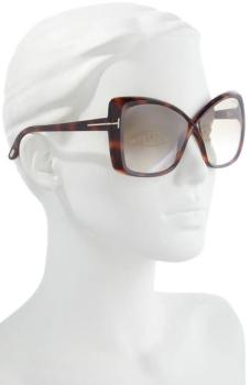 Tom Ford Jasmin FT0943 53F Damen Sonnenbrille