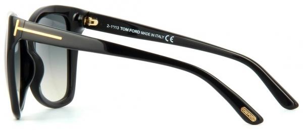 Tom Ford Carli FT0295 01B Ladies Sunglasses