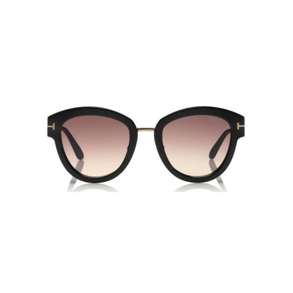 Tom Ford Mia-02 FT0574 01T Ladies Sunglasses