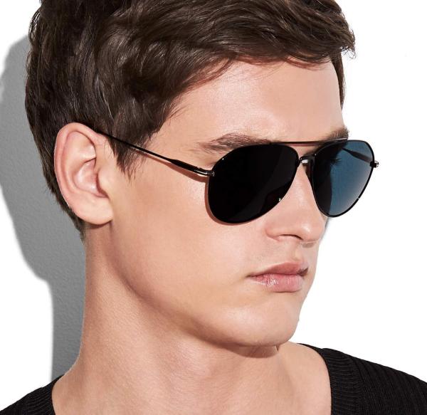 Tom Ford Cyrus FT0747 01V Herren Sonnenbrille