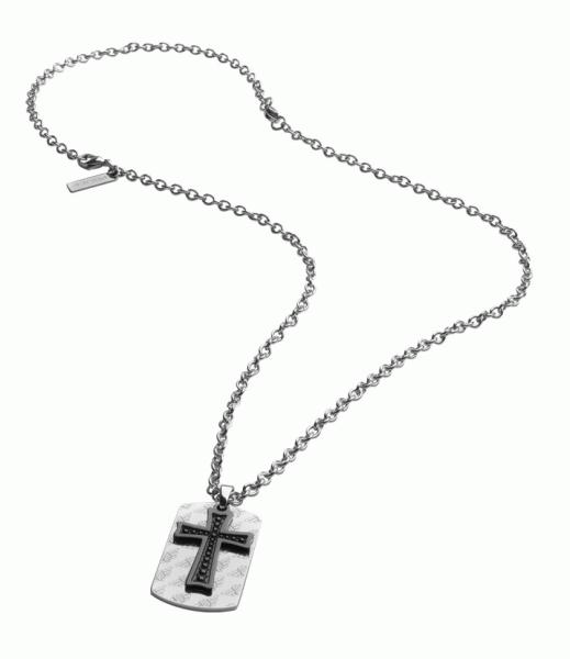 Police Cochin Dog Tag Necklace